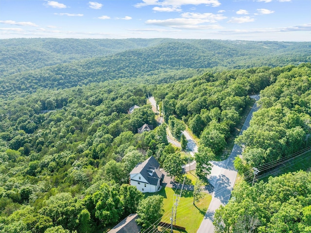 2505 Talking Rocks Rd, Branson West, MO 65737 - drone / aerial view of a forest