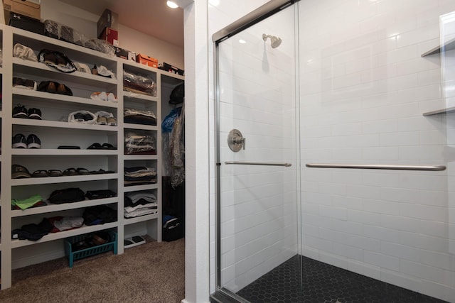 1604 N Bristol Ave, Springfield, MO 65802 - full bath featuring a shower stall and a spacious closet