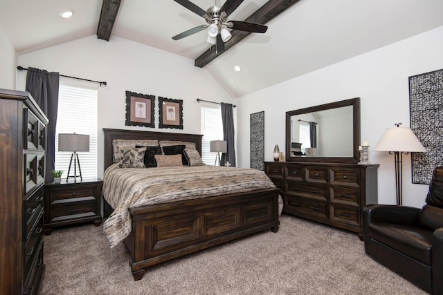 1604 N Bristol Ave, Springfield, MO 65802 - carpeted bedroom featuring multiple windows, recessed lighting, and ceiling fan