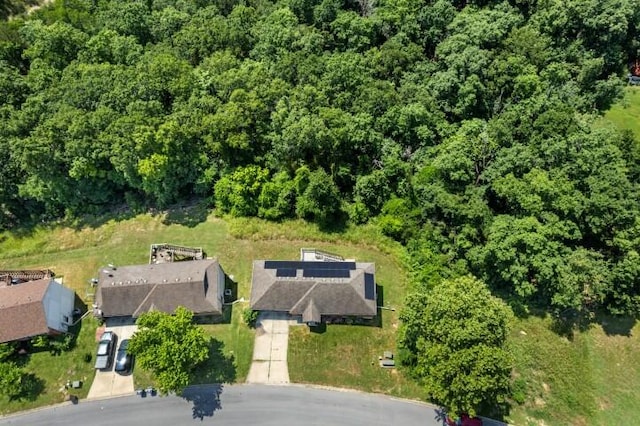 223 Roundhill Rd, Branson, MO 65616 - aerial view of a forest