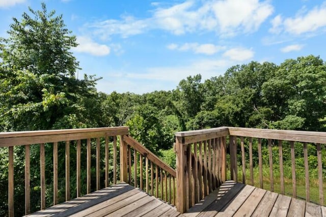 223 Roundhill Rd, Branson, MO 65616 - view of wooden deck