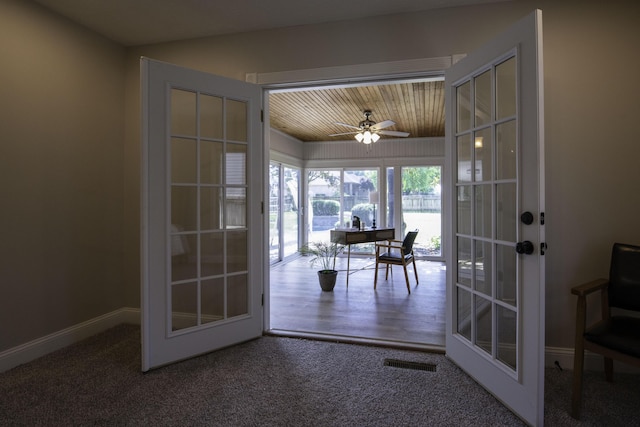 3457 S Barnes Ave, Springfield, MO 65804 - sunroom / solarium with french doors