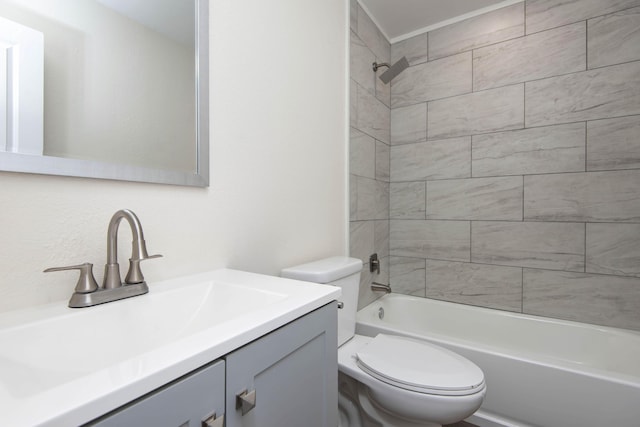 1830 N Hillcrest Ave, Springfield, MO 65802 - full bath with vanity and shower / bath combination