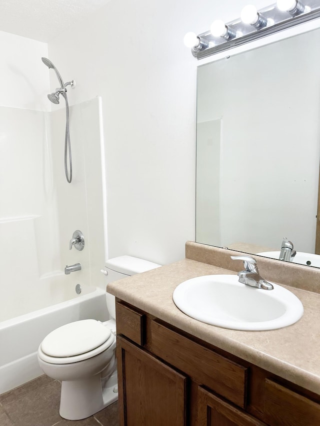 751 Logan St, Rogersville, MO 65742 - bathroom featuring vanity, tile patterned flooring, and bathtub / shower combination