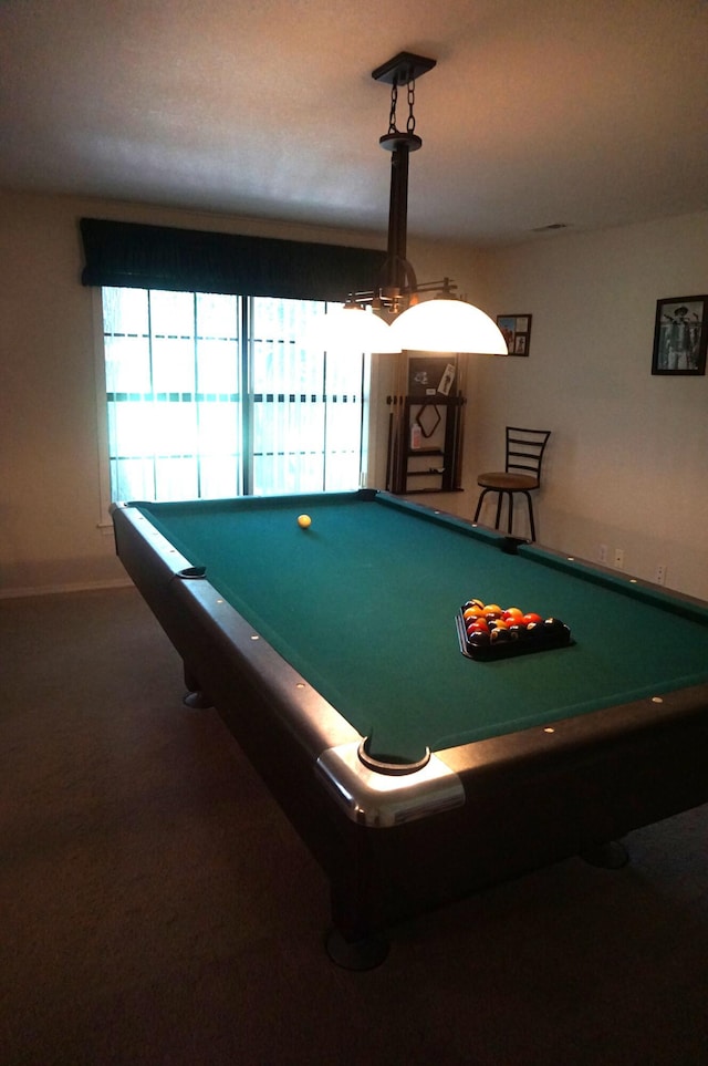 1350 Pointe Royale Dr, Branson, MO 65616 - playroom with pool table and carpet