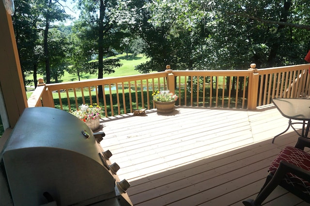 1350 Pointe Royale Dr, Branson, MO 65616 - deck with a grill