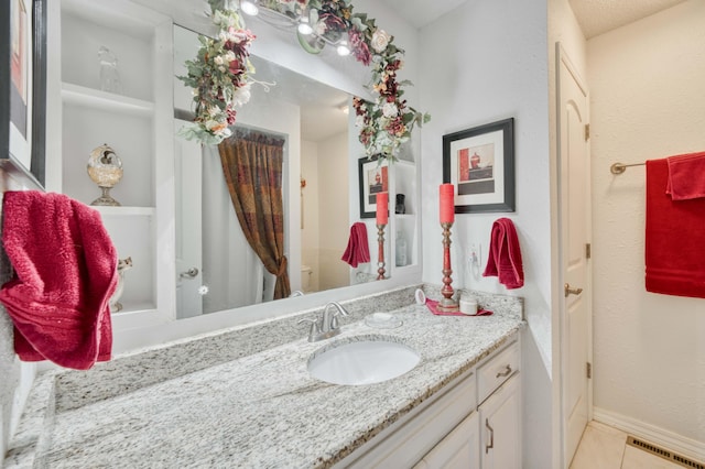 29 Trail Ridge Dr, Kimberling City, MO 65686 - bathroom featuring vanity and tile patterned flooring