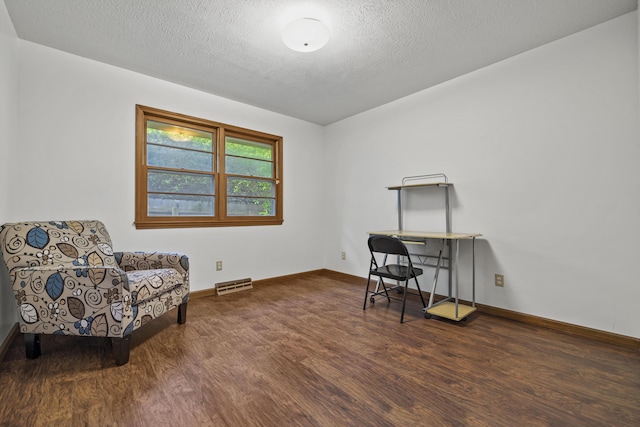 716 S Rogers Ave, Springfield, MO 65804 - office with wood finished floors and a textured ceiling