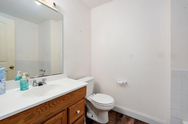 1111 S Lone Pine Ave, Springfield, MO 65804 - bathroom with wood finished floors and vanity
