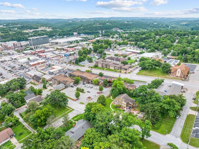 120 N 4th St, Branson, MO 65616 - drone / aerial view