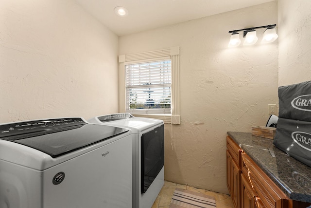 120 N 4th St, Branson, MO 65616 - laundry room featuring washer and clothes dryer and cabinet space
