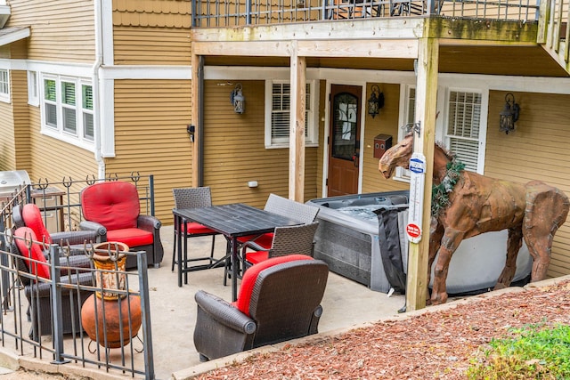 120 N 4th St, Branson, MO 65616 - view of patio featuring outdoor dining area