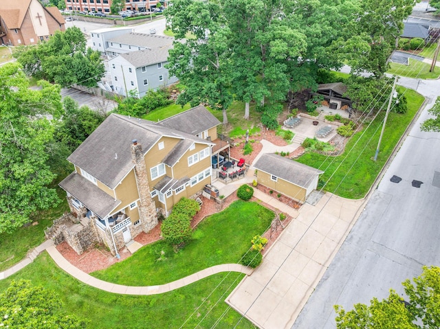 120 N 4th St, Branson, MO 65616 - aerial view of residential area