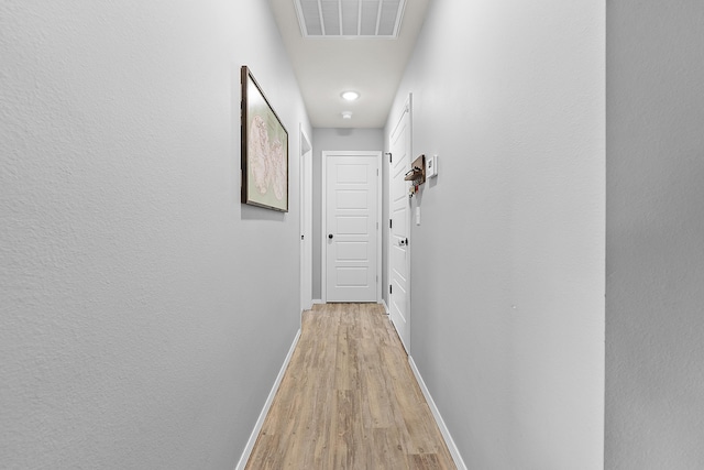 3891 N Spring Branch Ave, Springfield, MO 65803 - hall with baseboards and light wood-type flooring