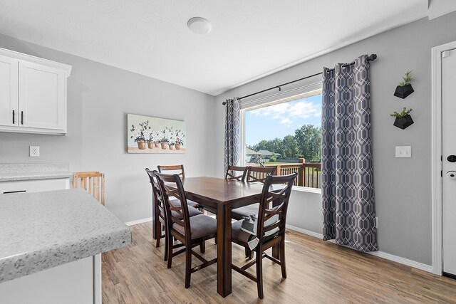 3891 N Spring Branch Ave, Springfield, MO 65803 - dining room featuring light wood finished floors and baseboards