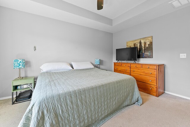 3891 N Spring Branch Ave, Springfield, MO 65803 - bedroom with carpet and a ceiling fan