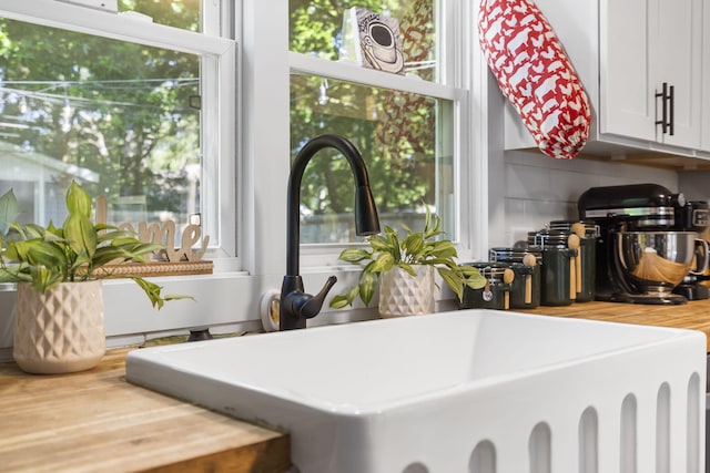 2019 N Rogers Ave, Springfield, MO 65803 - detailed view of a sink and butcher block countertops