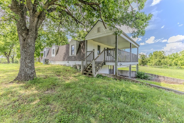 30274 State Highway Bb, Lebanon, MO 65536 - view of front facade with stairs and a front lawn