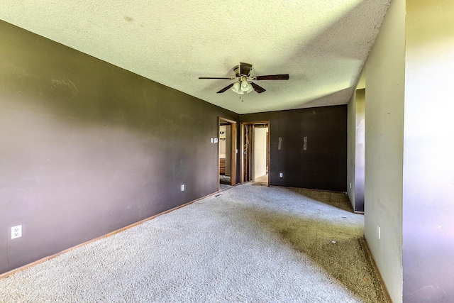 30274 State Highway Bb, Lebanon, MO 65536 - carpeted empty room with a ceiling fan and a textured ceiling