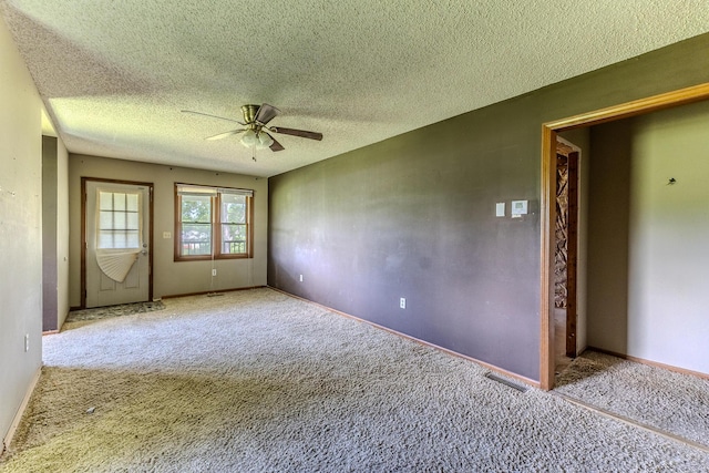 30274 State Highway Bb, Lebanon, MO 65536 - carpeted spare room with a ceiling fan and a textured ceiling