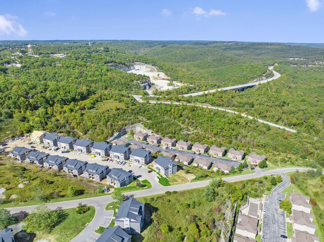 3011 N Vineyards Terrace Parkway Unit 1, 2, 3, 4, Branson, MO 65616 - aerial view of property's location featuring a forest and nearby suburban area