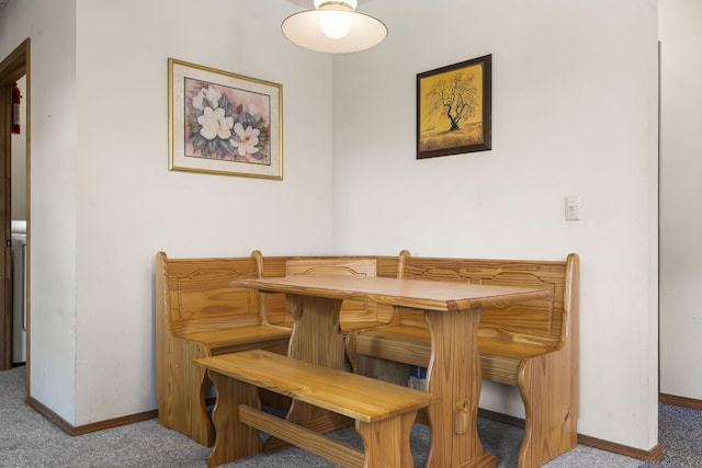 310 Turtle Cove Ln, Reeds Spring, MO 65737 - carpeted dining room featuring baseboards