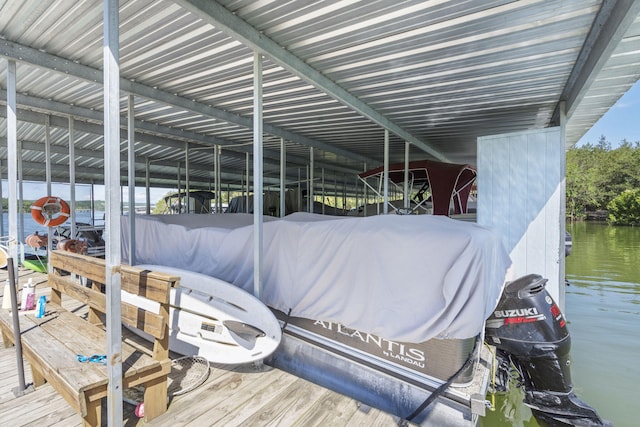 310 Turtle Cove Ln, Reeds Spring, MO 65737 - dock area with a water view