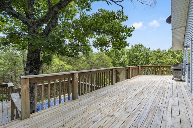 310 Turtle Cove Ln, Reeds Spring, MO 65737 - deck featuring area for grilling