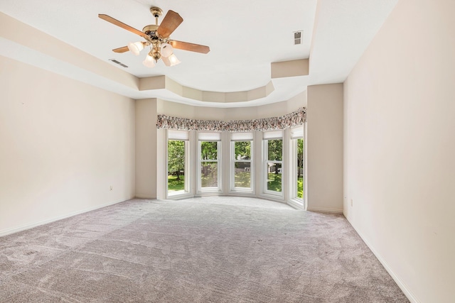 2347 E Nottingham St, Springfield, MO 65804 - carpeted empty room with a ceiling fan and baseboards