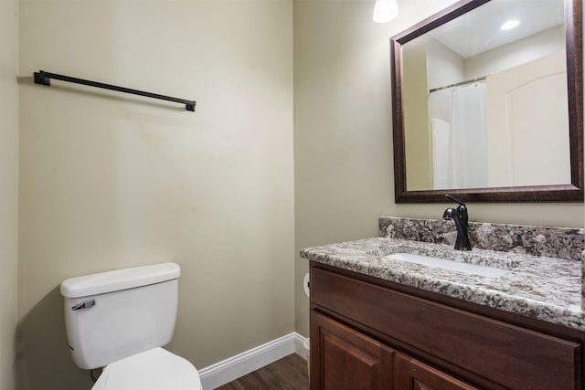 358 Spring View Pl, Reeds Spring, MO 65737 - full bathroom featuring vanity and wood finished floors
