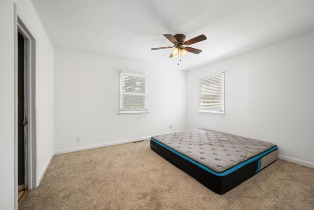 407 N Pine St, Pierce City, MO 65723 - carpeted bedroom with baseboards and ceiling fan