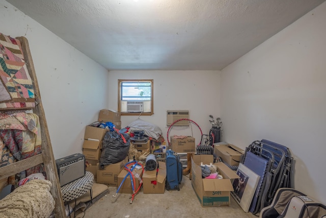 407 N Pine St, Pierce City, MO 65723 - storage area featuring a wall mounted air conditioner and cooling unit