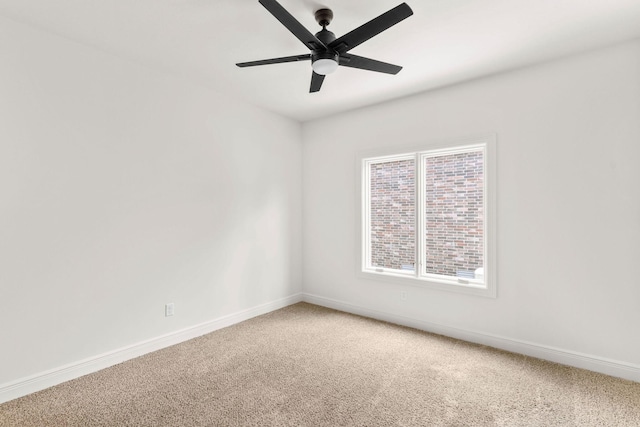 1303 E Eaglegate Pkwy, Springfield, MO 65804 - empty room featuring light carpet and a ceiling fan