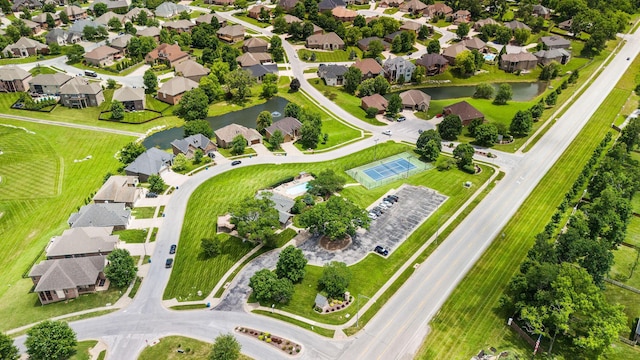 1303 E Eaglegate Pkwy, Springfield, MO 65804 - aerial view of residential area featuring a large body of water