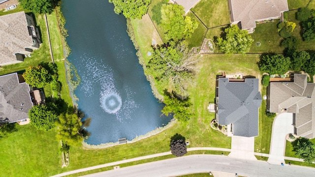 1303 E Eaglegate Pkwy, Springfield, MO 65804 - aerial view of residential area featuring a large body of water