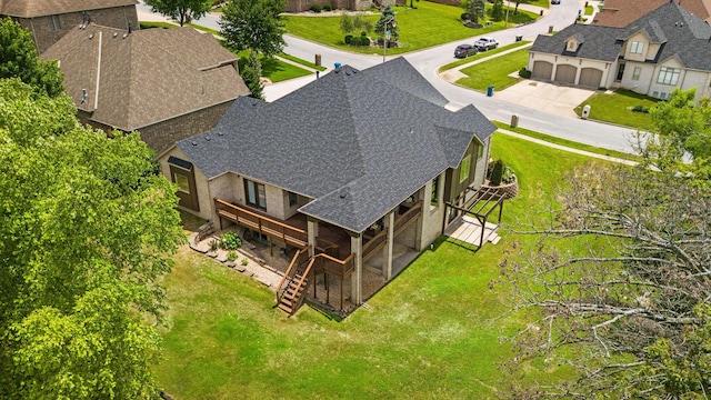1303 E Eaglegate Pkwy, Springfield, MO 65804 - view from above of property