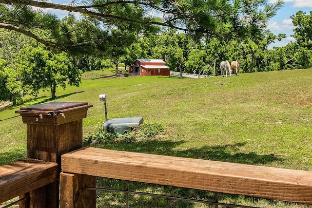 10626 W State Highway 76, Cape Fair, MO 65624 - view of yard with an outbuilding