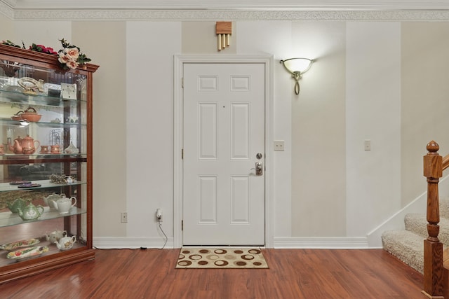 180 Grace Chapel Rd Unit 325, Blue Eye, MO 65611 - foyer featuring wood finished floors and stairway