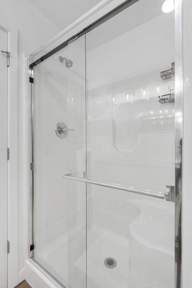 202 N Cheyenne Valley Rd, Nixa, MO 65714 - bathroom featuring a shower stall