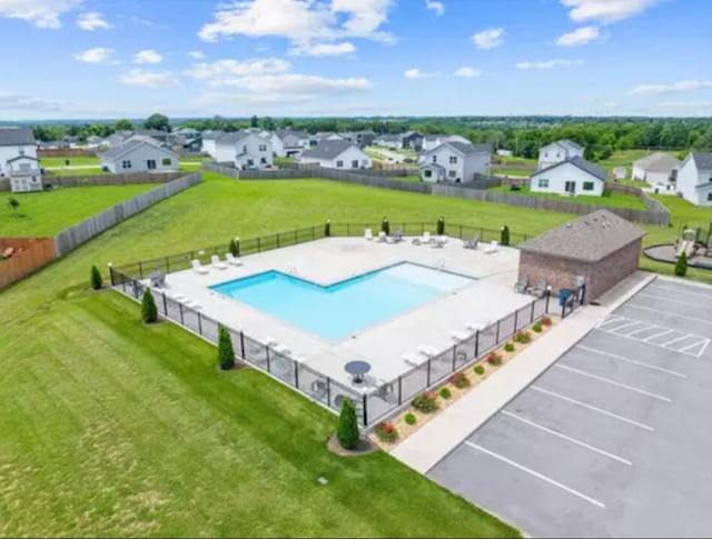202 N Cheyenne Valley Rd, Nixa, MO 65714 - community pool featuring a residential view
