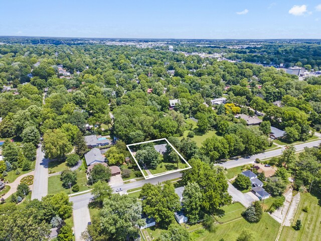 1471 E Bennett St, Springfield, MO 65804 - view of property location with property parcel outlined