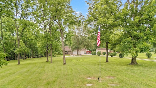 1850 E Farm Road 88, Springfield, MO 65803 - view of green lawn with view of wooded area