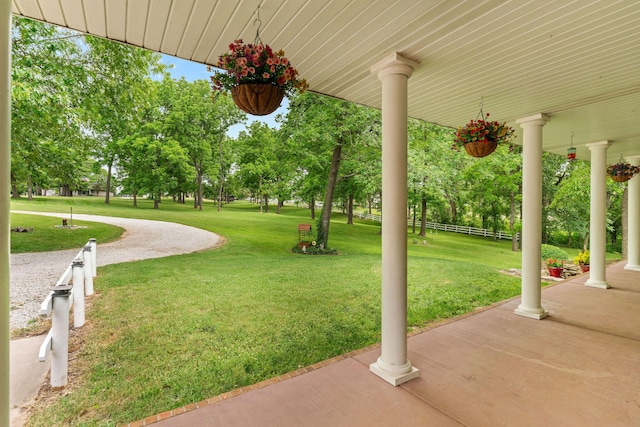 1850 E Farm Road 88, Springfield, MO 65803 - view of yard with a patio area