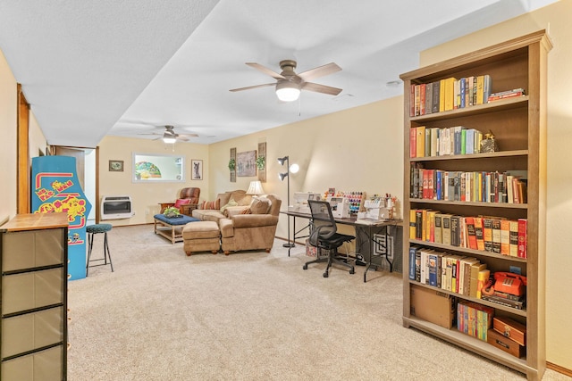 1850 E Farm Road 88, Springfield, MO 65803 - office space with carpet flooring, heating unit, and a ceiling fan