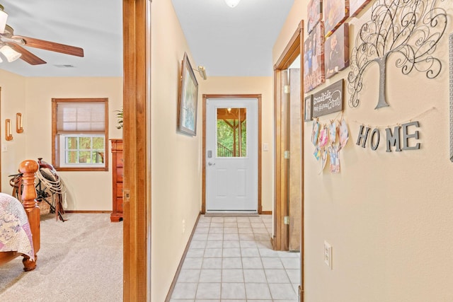 1850 E Farm Road 88, Springfield, MO 65803 - corridor with baseboards and light tile patterned flooring