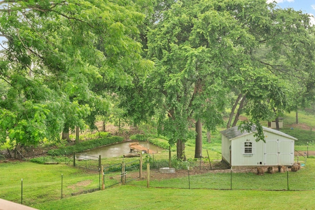 1850 E Farm Road 88, Springfield, MO 65803 - view of yard featuring a storage shed and a gate
