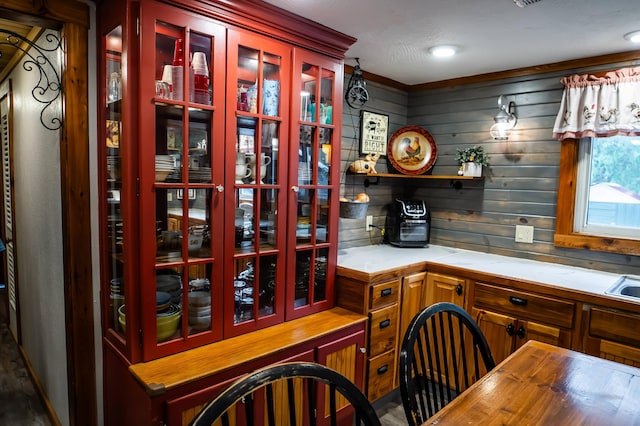1950 N Crossway Rd, Fair Grove, MO 65648 - wine cellar featuring wooden walls