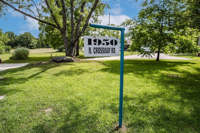 1950 N Crossway Rd, Fair Grove, MO 65648 - community sign with a lawn