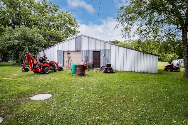 1950 N Crossway Rd, Fair Grove, MO 65648 - view of pole building with a yard