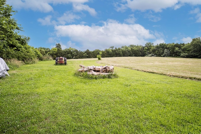 1950 N Crossway Rd, Fair Grove, MO 65648 - view of green lawn featuring a view of rural / pastoral area